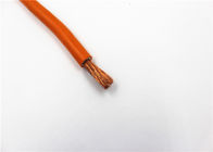 Orange CCA Copper Welding Cable , 100m welding machine cable wire