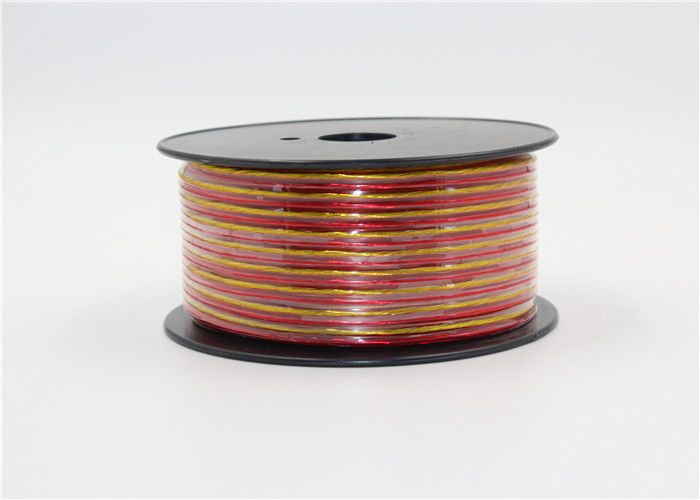 50m 80m Transparent Audio Speaker Cable 18 AWG Tinned Copper Cable