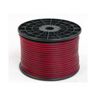 Audio 2 Core Copper Speaker Cable Red Black Speaker Wire To 3.5 Mm