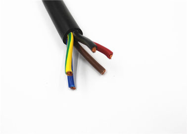 Black Copper Flexible Cable 5 Core Flex Cable BC CCA Material