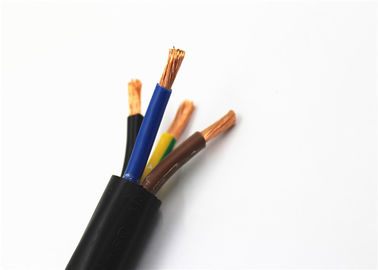 4 Core 4mm Copper Flexible Cable Outdoor PVC Sheathed Cable VDE0250