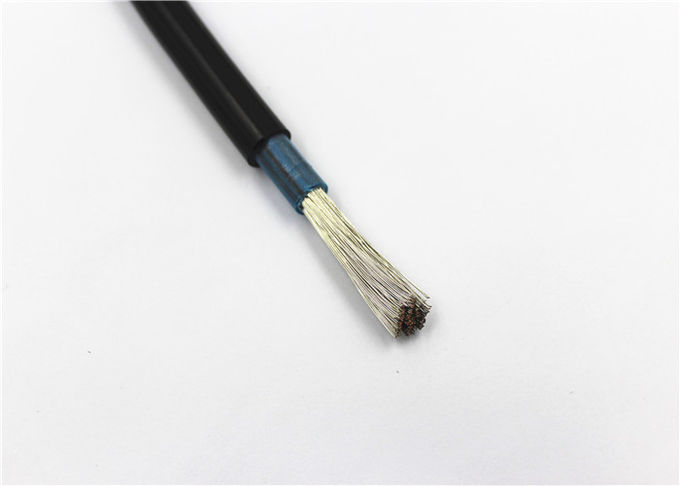 Red Dc Cable For Solar Pv Single Core Tuv Solar Cable PE PVC Insulation